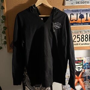 Vintage Harley Davidson pull over